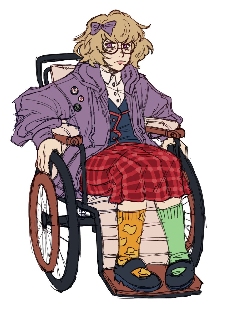 abloomsdayy's tweet photo. character design work for @Morgan52885222 https://t.co/KpjezLi55R