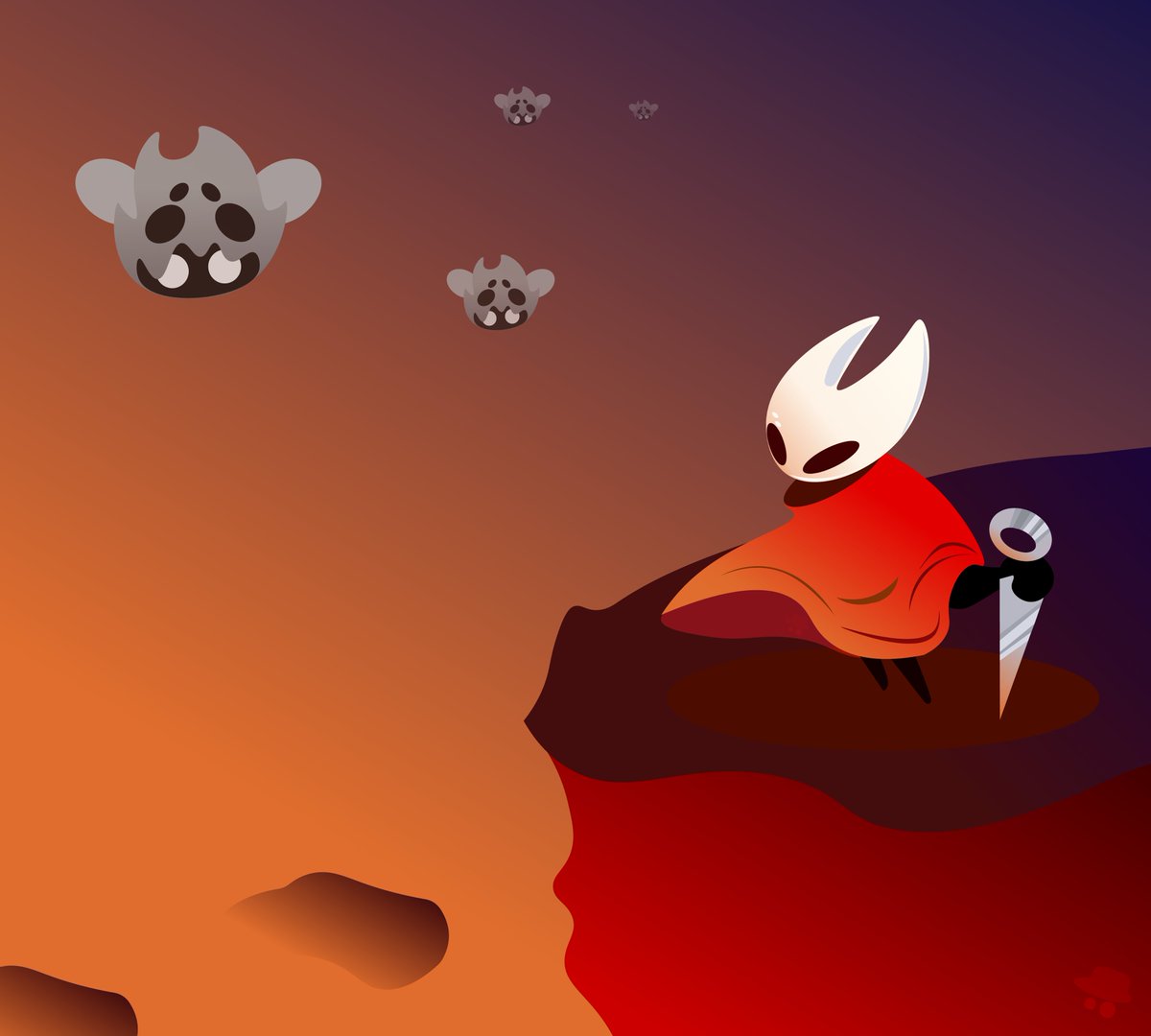 LumaTermin17's tweet image. #SilkSong #silksongfanart #Illustrator