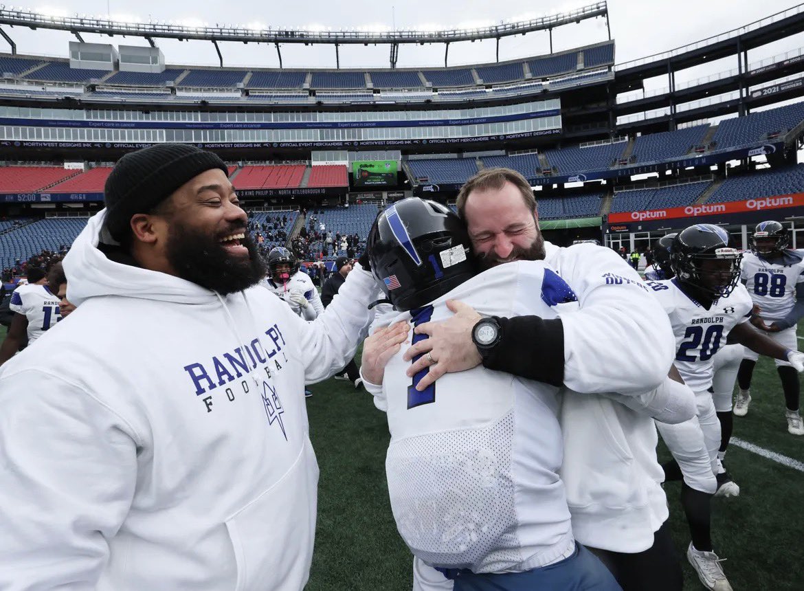 abecornet1's tweet image. I want to take time and say thank you my coaches, teammates, and the community of Randolph for a historic season where we went 12-0 and crowned STATE CHAMPIONS. These last 5 years has been a crazy journey but I am blessed to come up VICTORIOUS at the end #1out @rhsbluedevilfb 💙