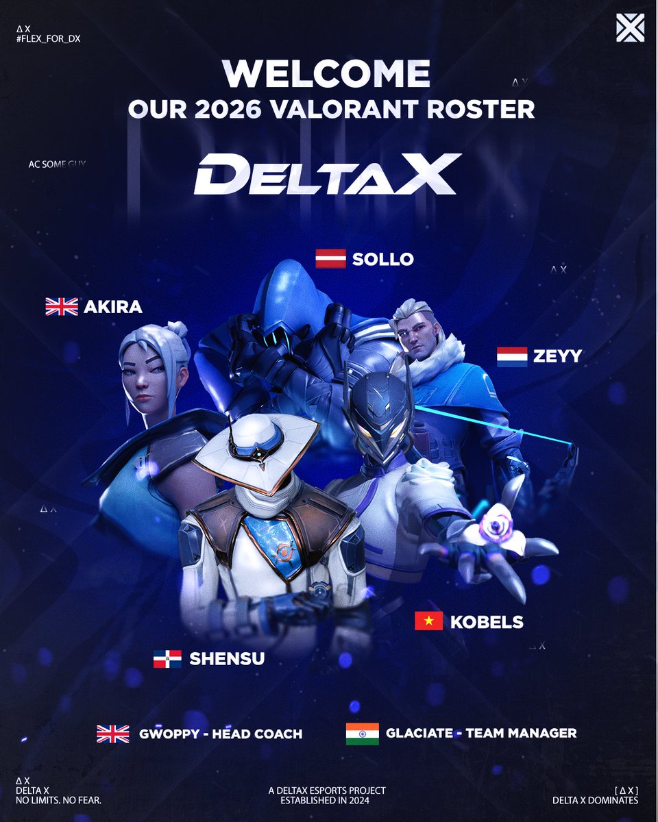 DeltaX Esports tweet media
