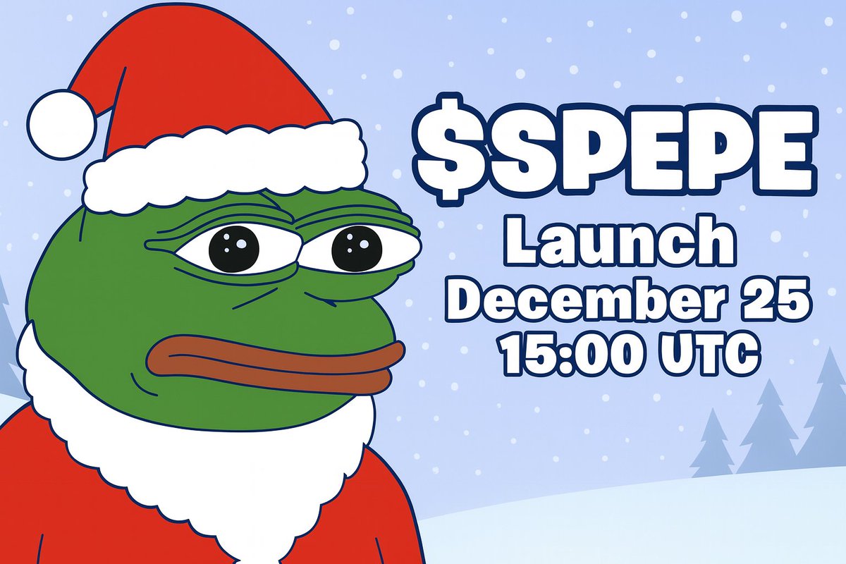 100xSantaPepe's tweet image. Release Date December 25th 15:00 UTC

#SOL #memecoins #100xgem