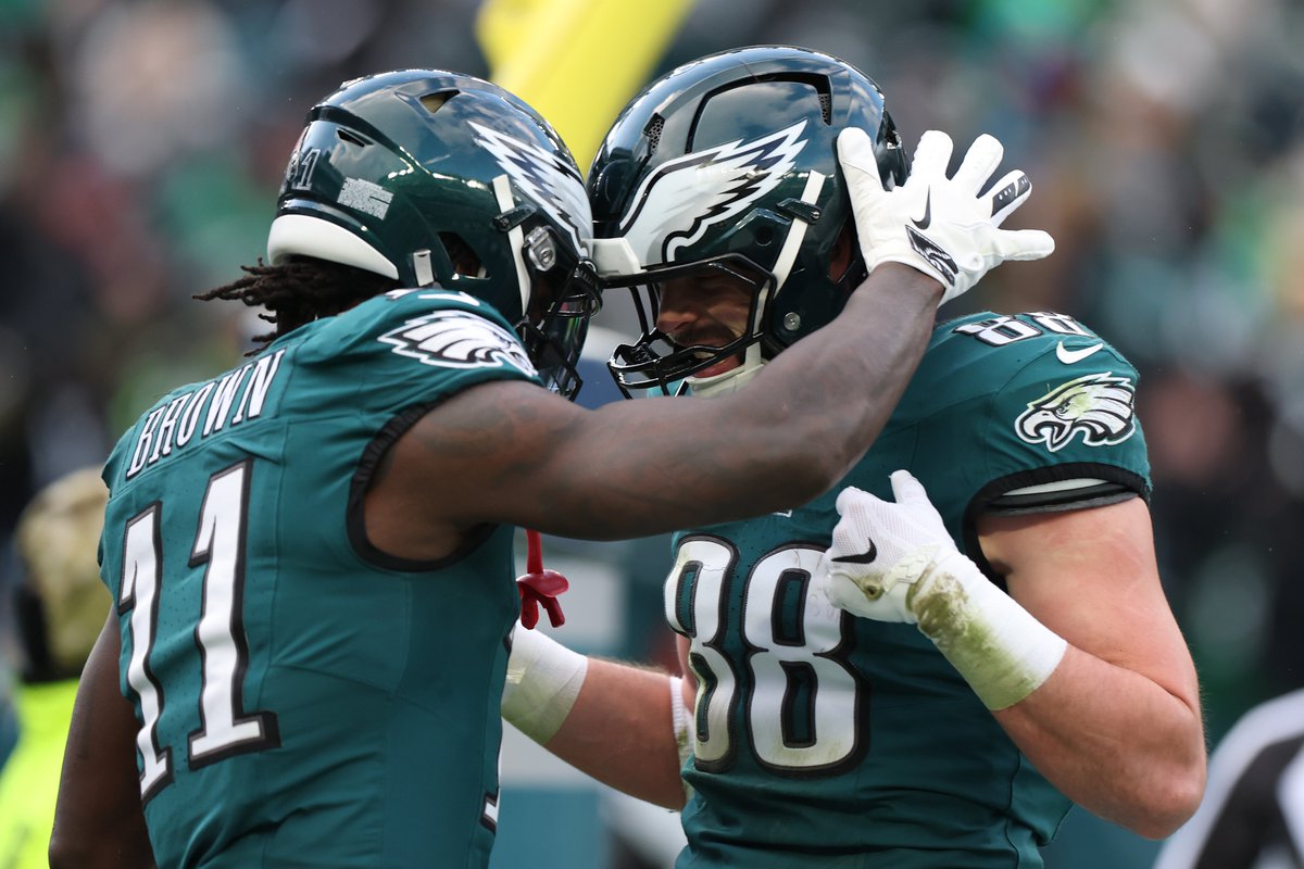 Today was the Eagles' biggest shutout since they also won 31-0 vs the Packers in Week 15 in 1990 🤯 