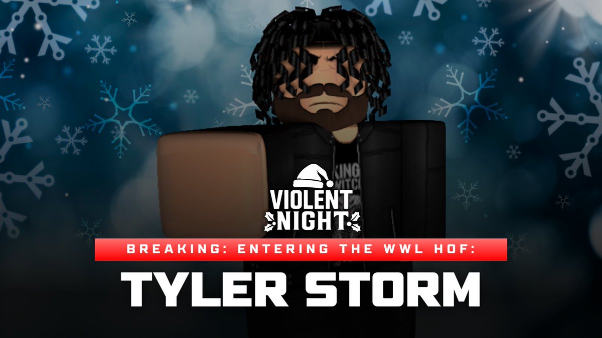 SUNDAY NIGHT #WWLViolentNight
7pm WT/9pm ST THIS SATURDAY, 21/12!

#WWLHOF INDUCTEE ANNOUNCEMENT
TYLER STORM WILL OFFICIALLY BE IMMORTALISED IN THE WWL HALL OF FAME AT #VIOLENTNIGHT

Ro-Wrestling legend, Tyler Storm will become the first individual to enter the HOF!

#WWL2025