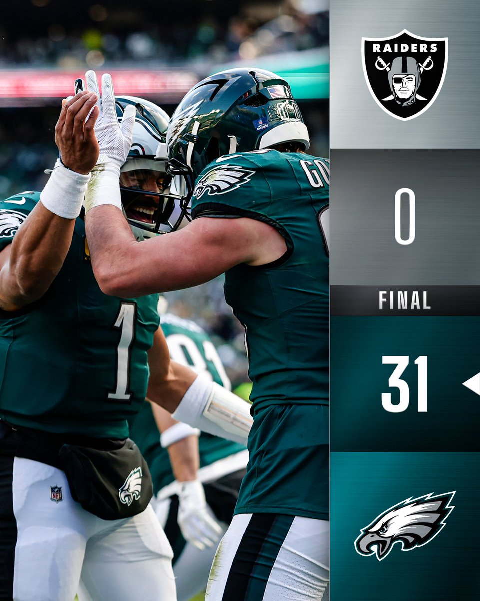 FINAL: @Eagles shutout Las Vegas at home! 