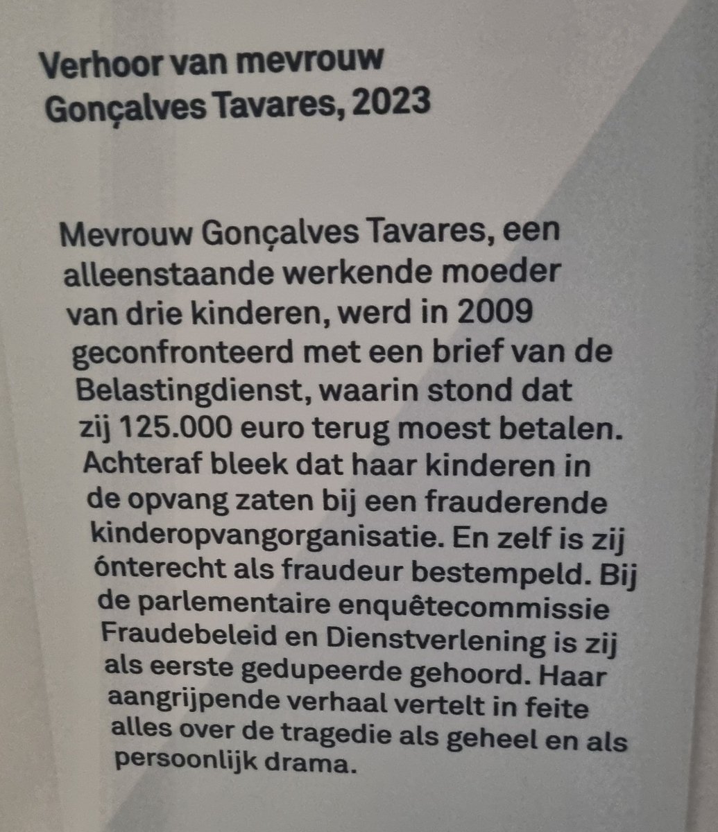 Daniel_Amesz's tweet photo. De #Toeslagenaffaire. Tentoonstelling Toeslagen tragedie bij de Belasting en Douane Museum in Rotterdam. Ingrijpend leed, financiële stress voor tienduizenden mensen door een falend #overheidssysteem. #vreselijk. https://t.co/clNTvCVWlA