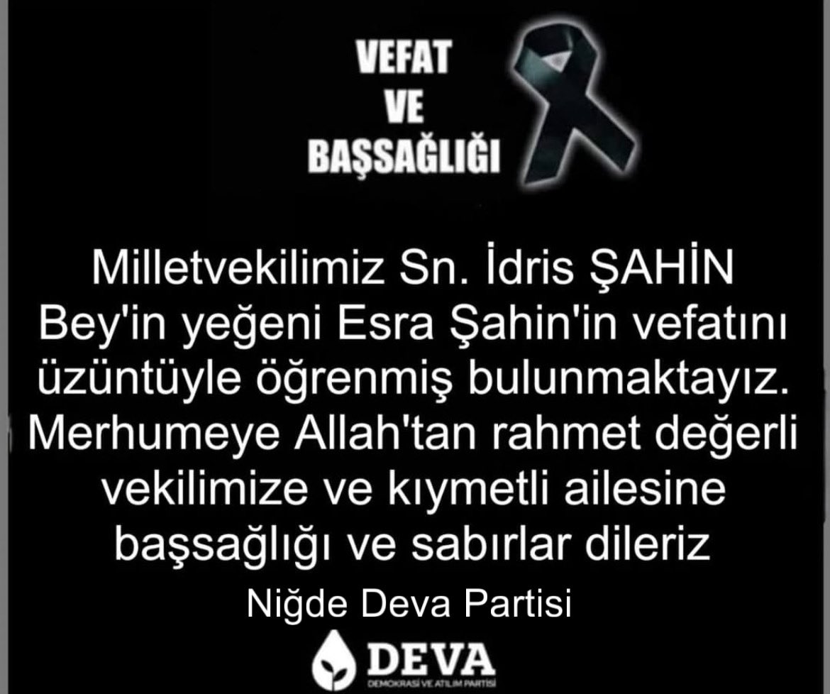 Niğde Deva Partisi (@nigdedeva) on Twitter photo 