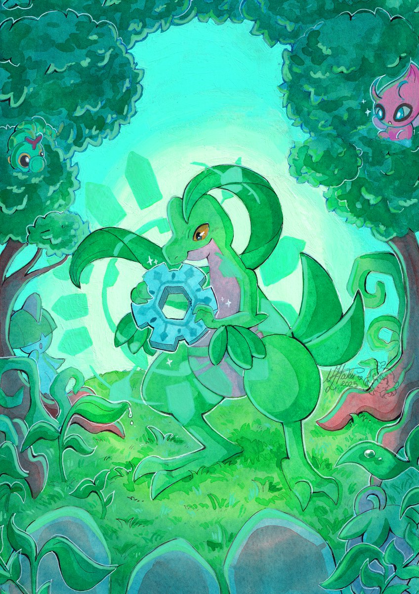 NatalieHaku's tweet photo. ⚙️🌿✨ #pokemonmysterydungeon https://t.co/IA6XkDQSUx