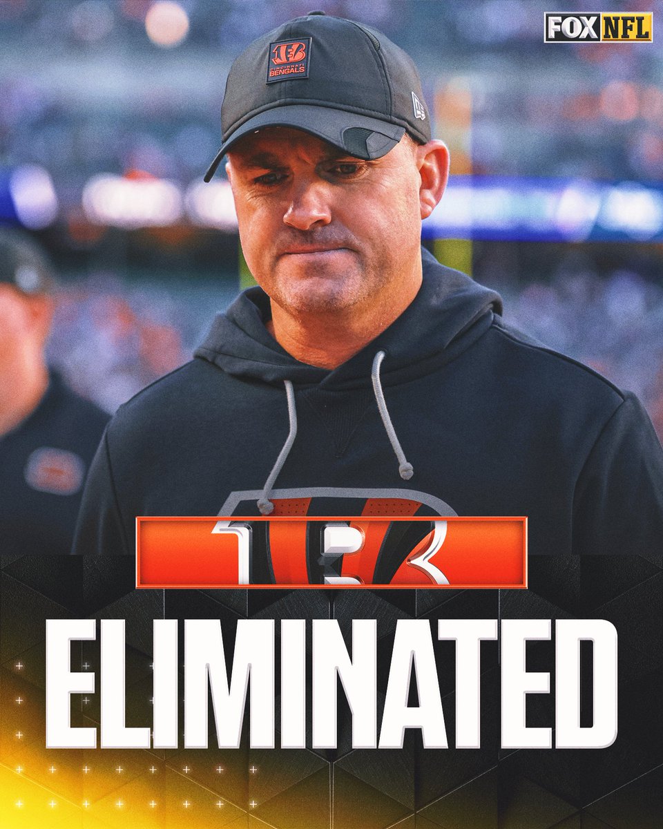 With their loss to the Ravens, the Bengals have been eliminated from playoff contention