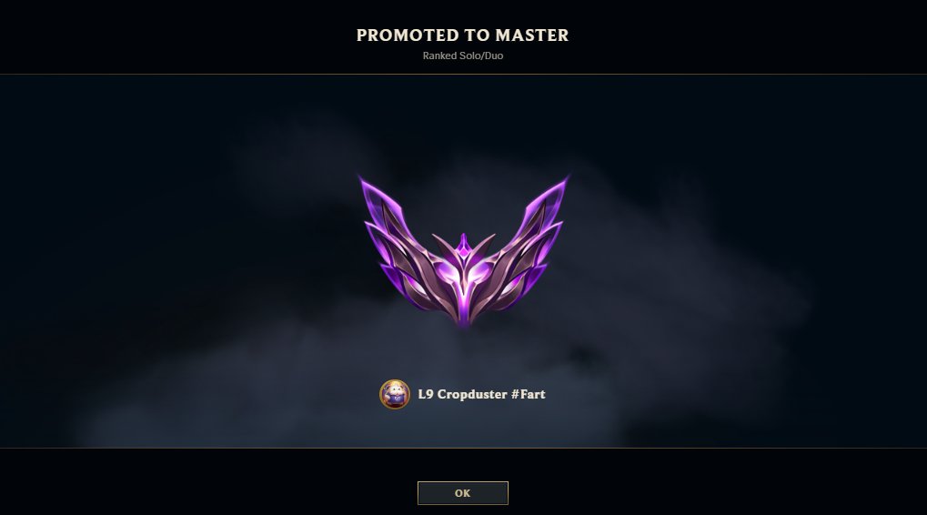 AnEnjoyed's tweet image. Finally low elo