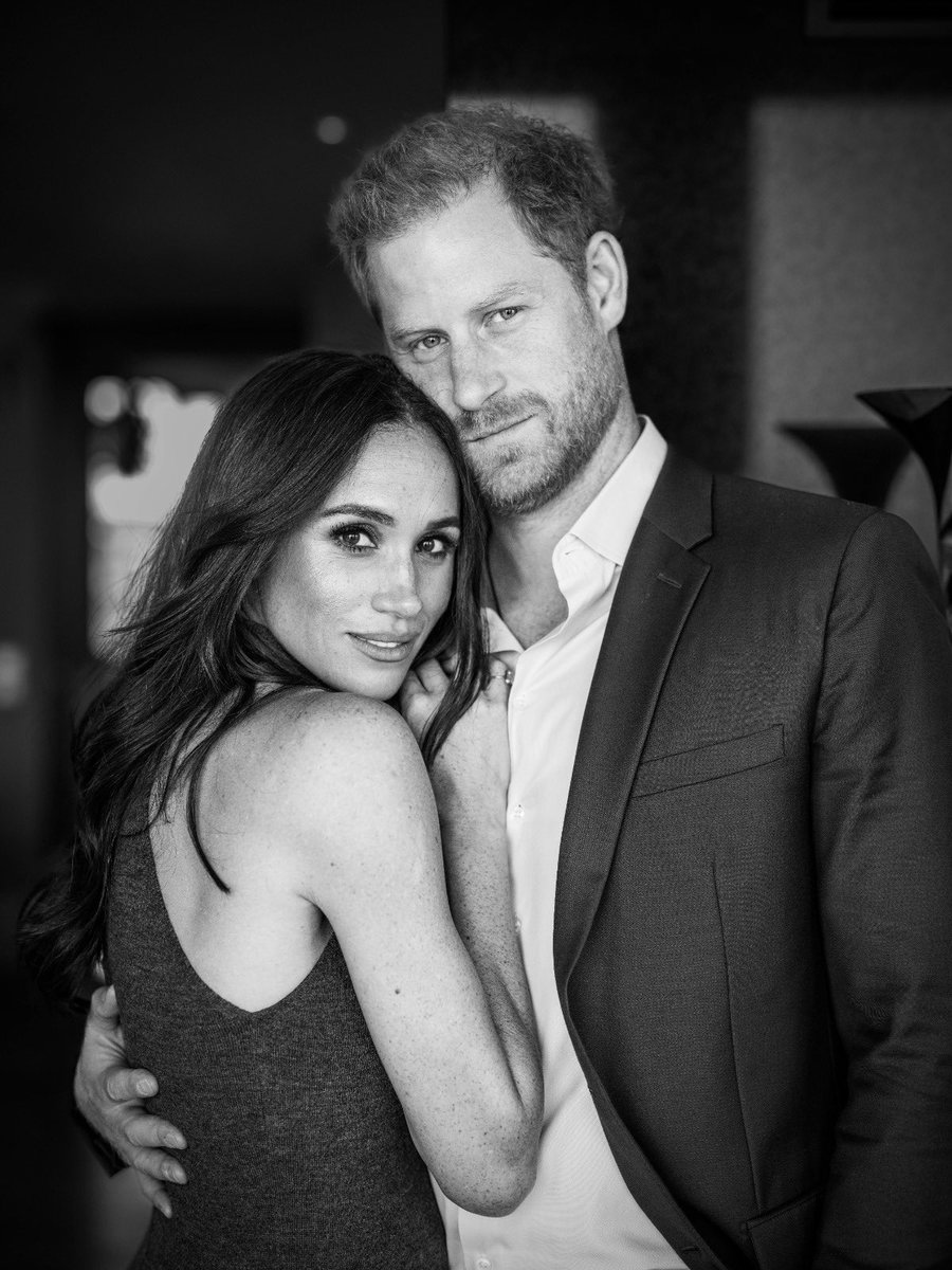 eddluxe's tweet photo. While the left-behinds are over there at each other’s necks in constant power struggles, Harry and Meghan are continuing to demonstrate that love wins. 💕 https://t.co/LzTxKVHQh8