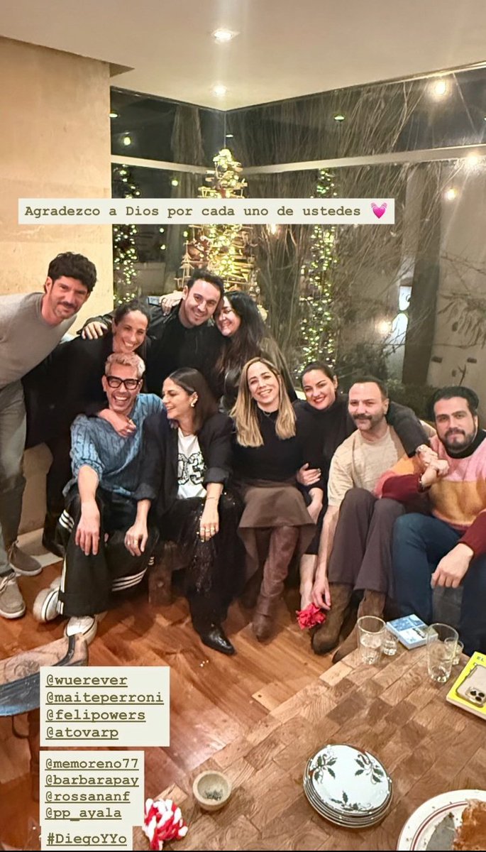 13.12 | Maite Perroni via Instagram Stories de Esmeralda Palacios.