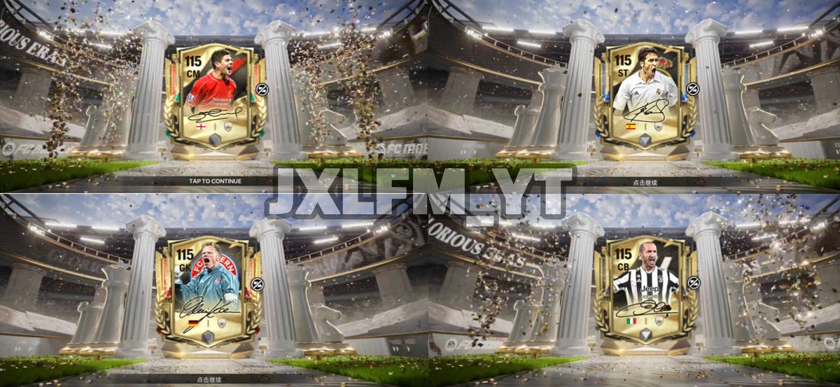 JXLFM_YT's tweet image. ROAD 123 OVR F2P🏃🏻‍♂️🏁 ✅

OVR:123🚀🔝

ULTIMATE TEAM 11🔥
🇪🇸 RAUL 
🇧🇷 RONALDO
🇵🇹 FIGO
🇪🇸 ALONSO
🏴󠁧󠁢󠁥󠁮󠁧󠁿 GERRARD
🇩🇪 SCHWEINSTEIGER
🇮🇹 CHIELLINI 
🇧🇷 LUCIO
🏴󠁧󠁢󠁥󠁮󠁧󠁿 CARRAGHER
🇮🇹 ZAMBROTTA 
🇩🇪 KAHN

💰CURRENT BALANCE:
150.000.000.000

F2P WE COULD ALSO BE TOP OF THE TOPS 🔥👍🏻

#fcmobile
#f2p