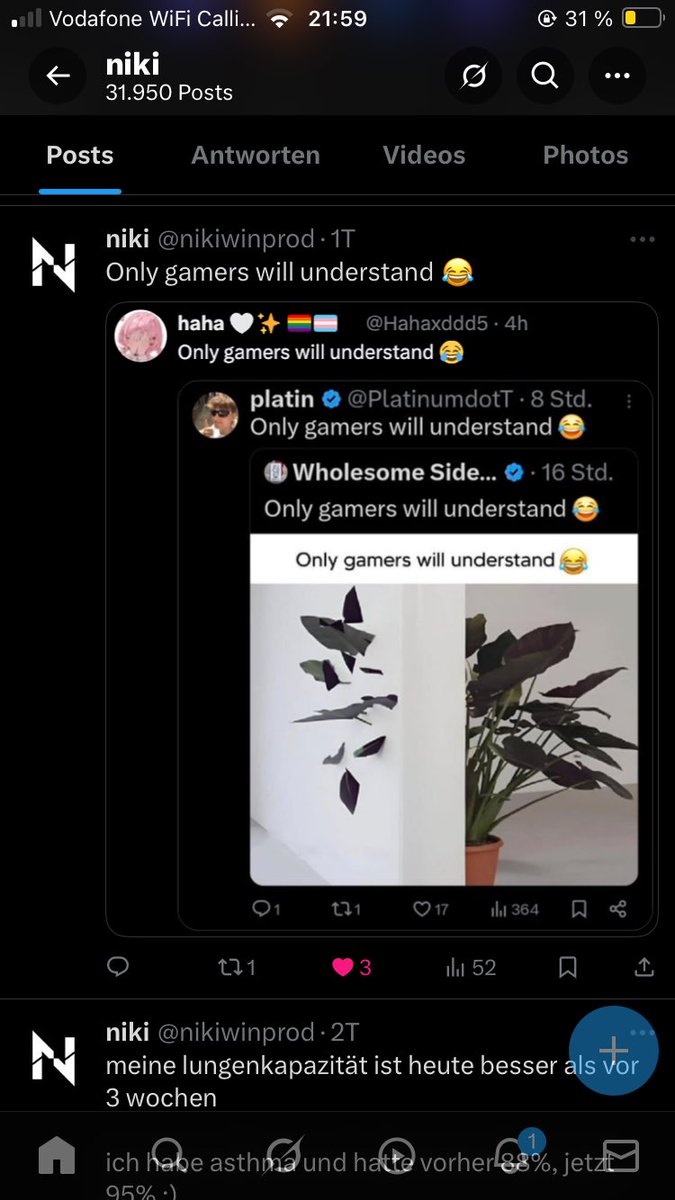 Only gamers will unterstand 😂