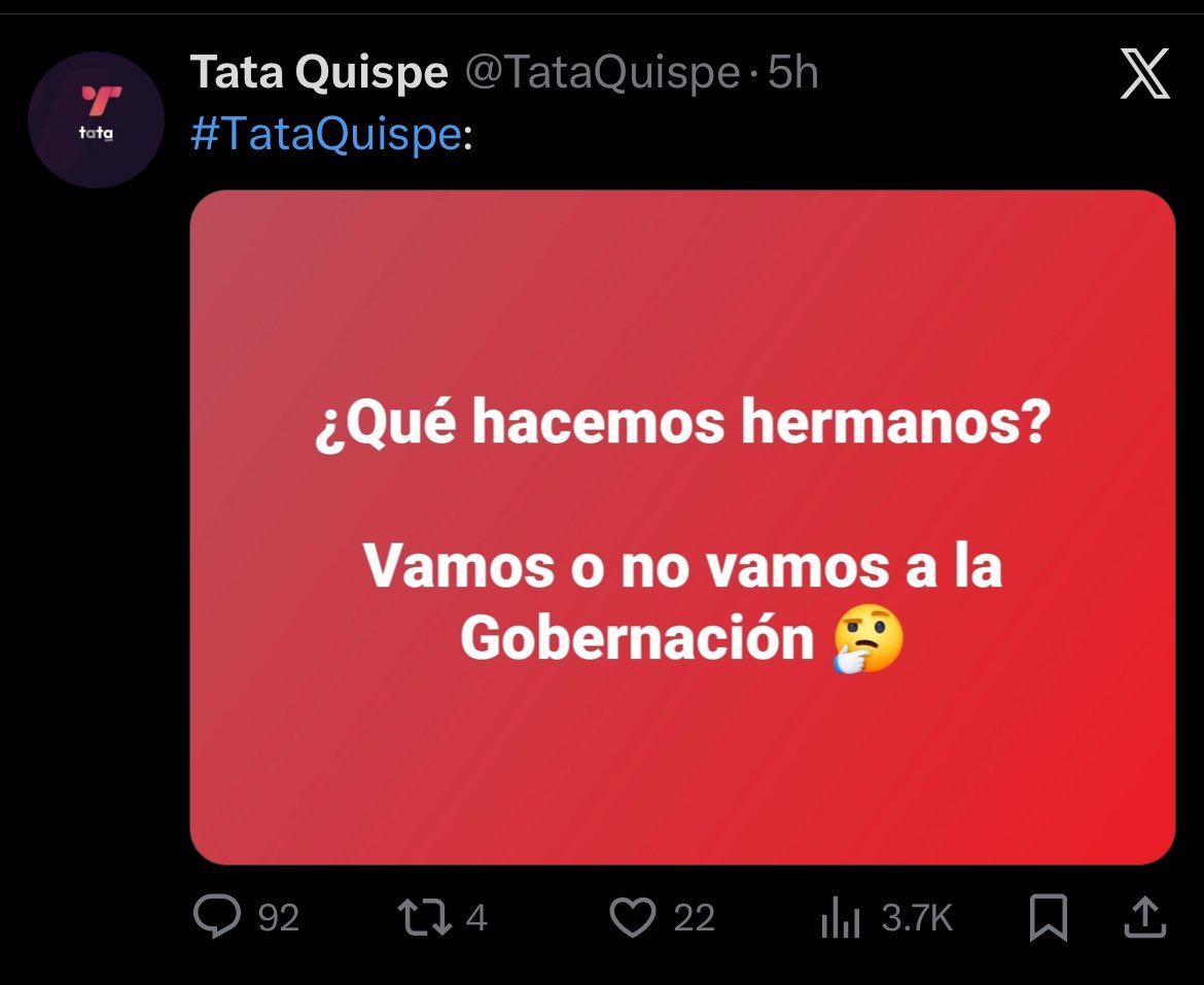pukawayra's tweet image. Este @TataQuispe es tan cínico y caradura que no hay palabras ni términos para describirlo.