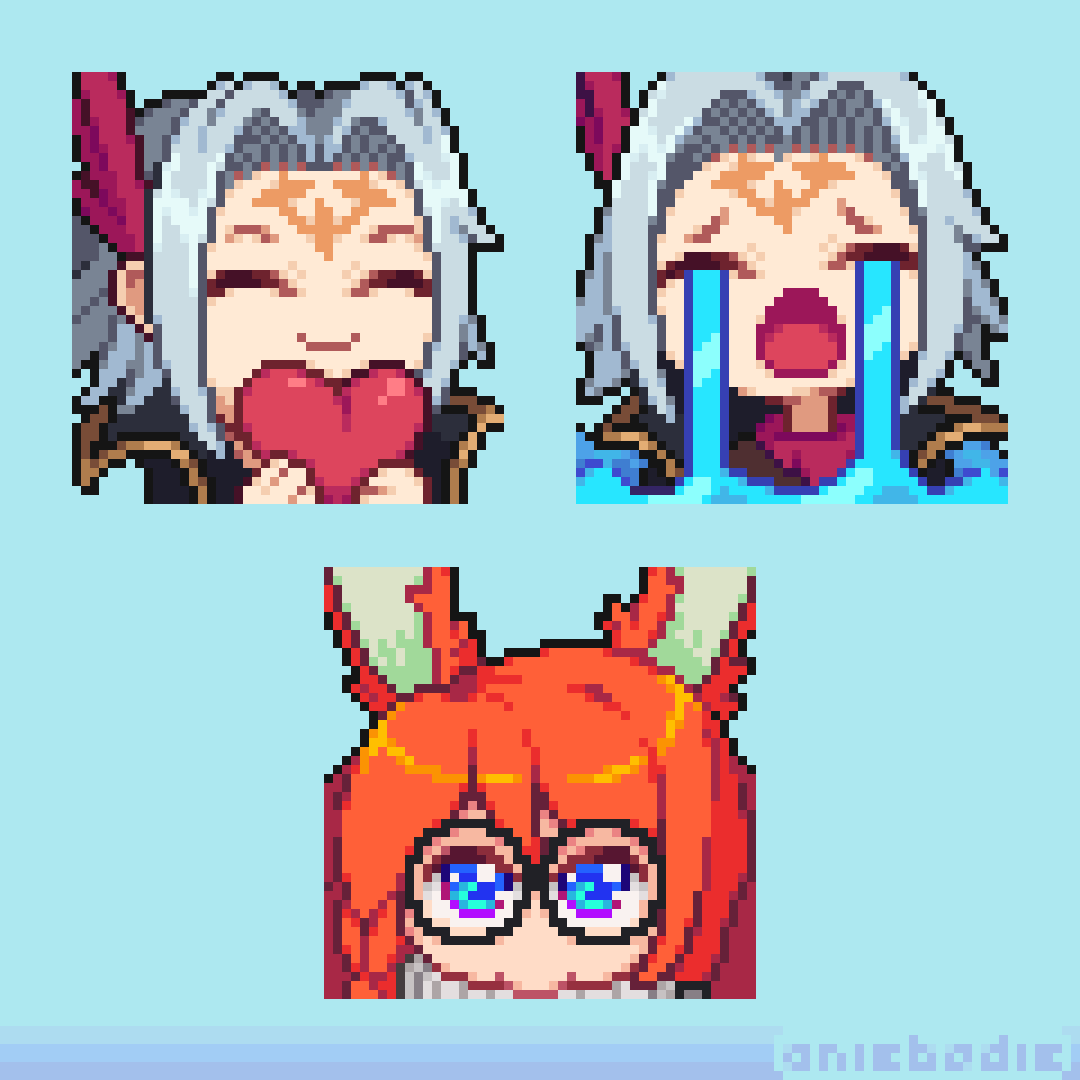League related emotes #pixelart #ドット絵 #ArtofLegends