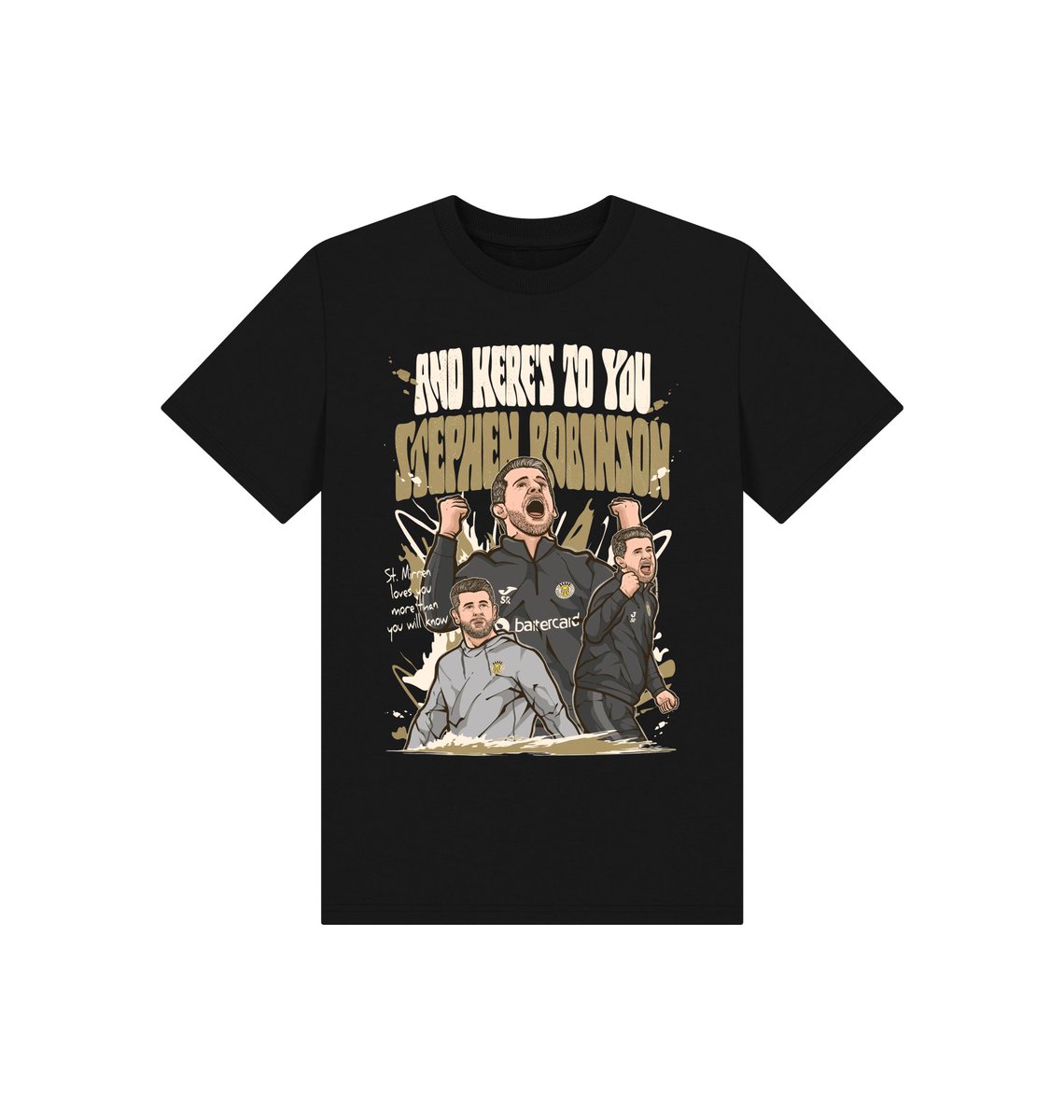 Time for a 24hr giveaway. We will give 3 lucky people who RT this post and follow us, one of our Robbo tees. 

Also plenty of time to order these on our merch store and get before Christmas