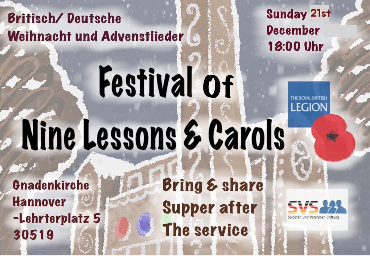 Anglo German Carole Service, Hannover, Germany