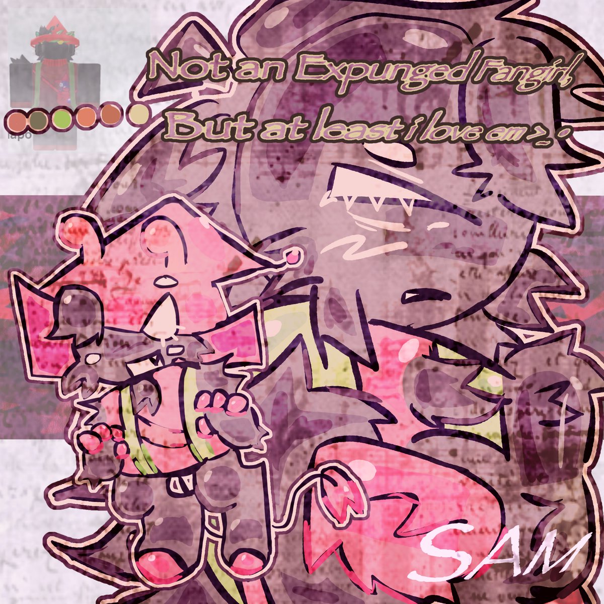 mxchaaaaaaaa_'s tweet image. some things I made on TikTok/yt + for friends after not being on X for awhile

#daveandbambi #dieofdeath  #roblox  #art