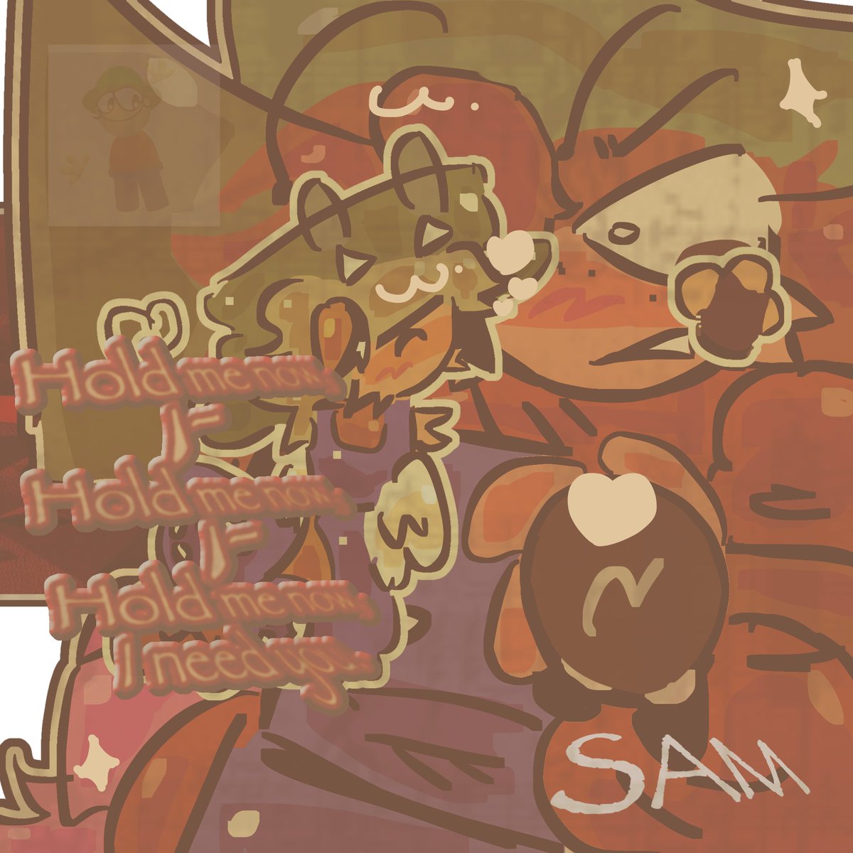 mxchaaaaaaaa_'s tweet image. some things I made on TikTok/yt + for friends after not being on X for awhile

#daveandbambi #dieofdeath  #roblox  #art