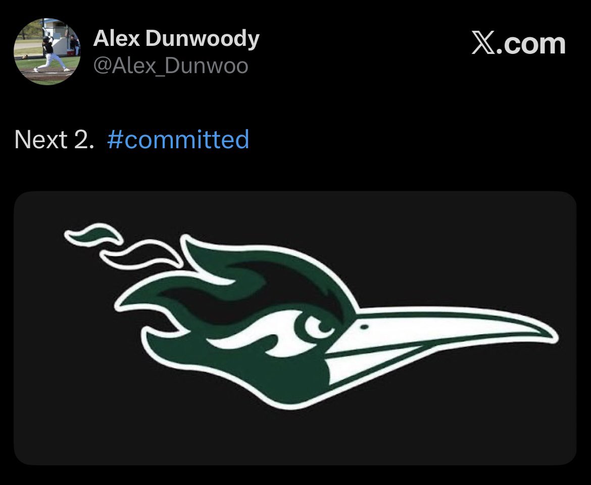 Congratulations to Hornet INF Alex Dunwoody on his commitment to the College of Dupage to continue his baseball career!