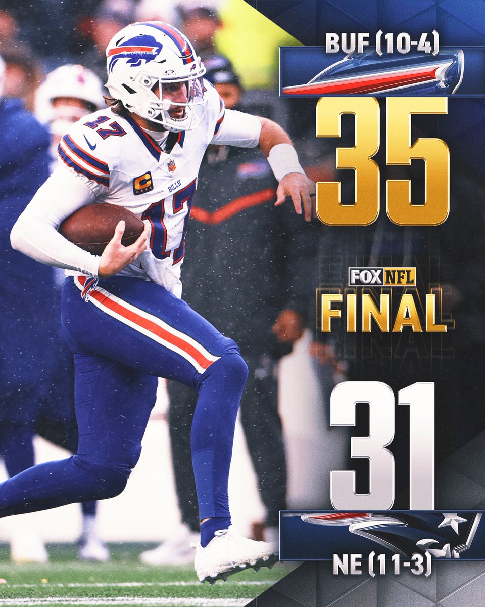 The Bills rally for a big AFC East win over the Patriots!