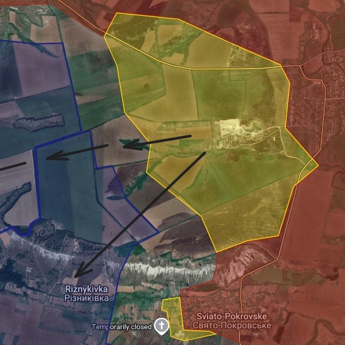 #Ukraine #Seversk Bestätigung: Die ukrainischen Soldaten und Söldner sind aus dem KreideSteinbruch am westlichen Stadtrand von Siversk geflohen. Die russische Armee hat diesen wichtigen Stützpunkt und die dortigen Verteidigungsanlagen übernommen (WarHunter). Von hier aus ist der