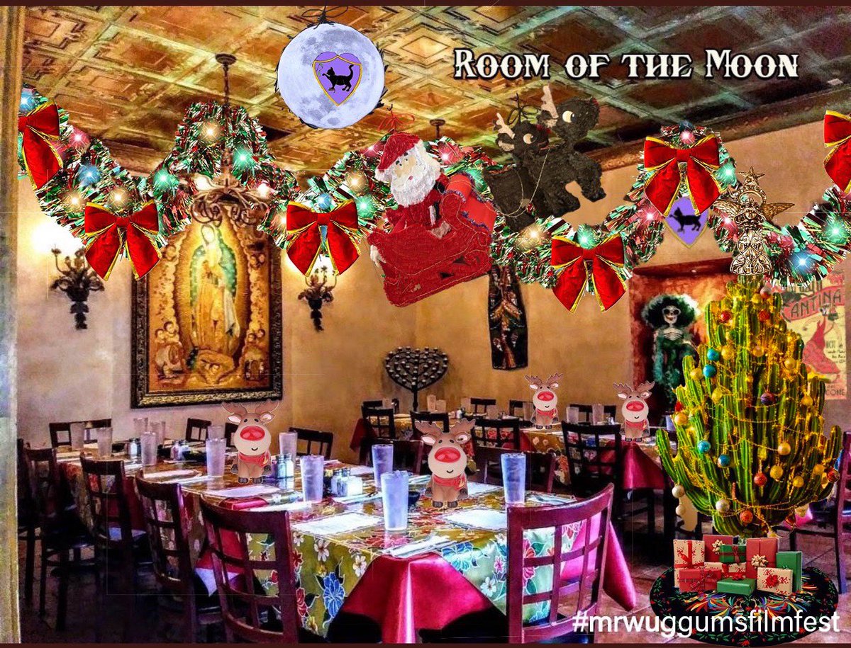 MrWuggums's tweet image. The #ChillTent holiday #potluck is TONIGHT at 8pm ET at the Hotel Gato Restaurant's Room of the Moon in #CactusGulch!

All Beautiful Souls are invited to bring their favorite #holiday dish as we celebrate the reason for the season!
#WuggieCommunity #XCats #XPups #Anipals #CatsOfX