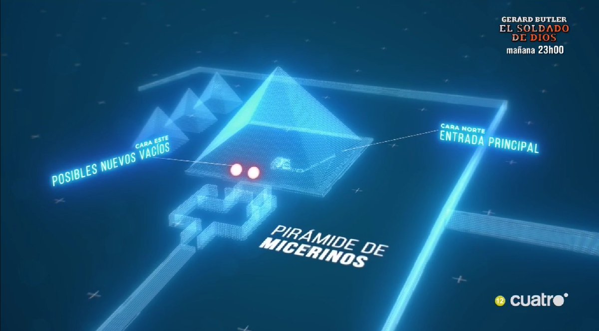francxaviersanc's tweet photo. tras los ultimos descubrimientos realizados por e El proyecto #ScanPyramids en la gran piramide Guiza, @navedelmisterio se reune con @NachoAres y @EnriquedeVicent para q nos den cada uno su opinion sobre lo descubiorto o quizas...lo q aun nos ocultan #CuartoMilenio @carmenporter_ https://t.co/R6UjEfLVu1