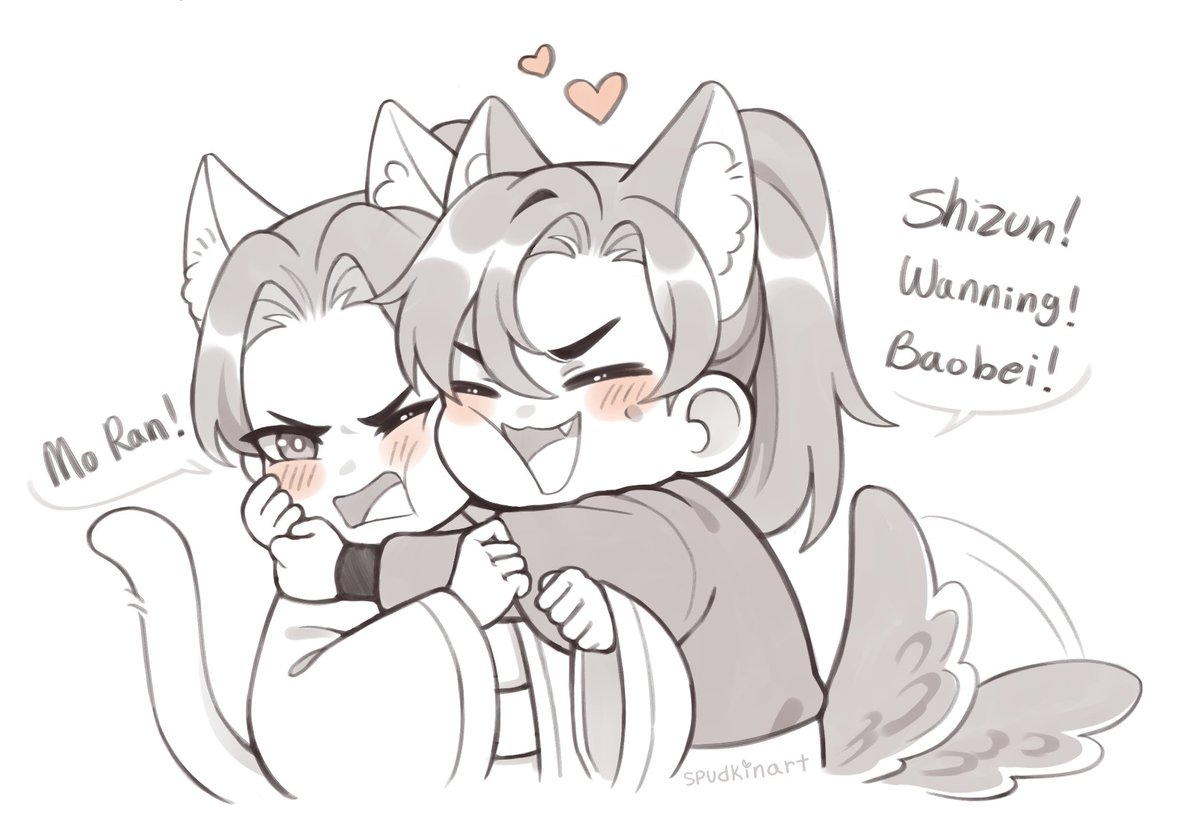 Mo Ran isn't immune to Shizun cuteness aggression
#2ha #erha #ranwan