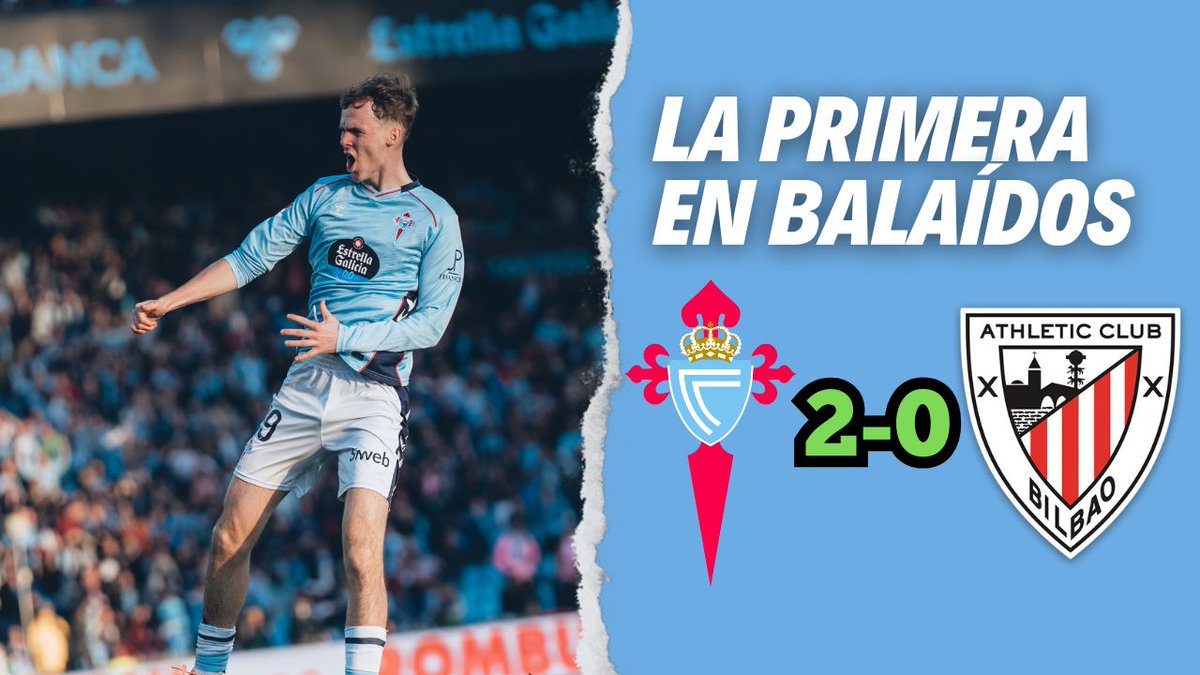 🚨 ¡ESTAMOS EN DIRECTO!

Llegó la primera victoria en Balaídos en el último partido en casa del año. El planteamiento, jugadores reforzados, la clasificación…

🫂 Con <a href="/MarioSeijas11/">MarioSeijas11 🇵🇸</a>, <a href="/antongfdez/">Anton Garcia-Fernandez</a> y <a href="/sempre1923celta/">A.T.A.C.A. 23 CELTA</a>.

🔴 youtube.com/live/rEsZnhTIO…
🟣 twitch.tv/srpablow