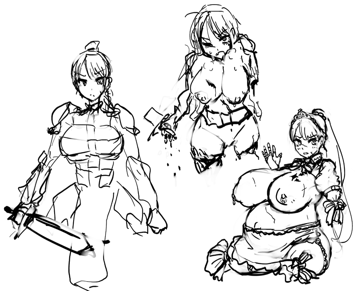 Gsesa_men's tweet photo. ｒｋｇｋ
姫を強奪に来た魔王、指二本になっても抵抗をやめない近衛の女騎士を大層気に入りそのまま嫁にしてしまう https://t.co/r45SpPtfpI