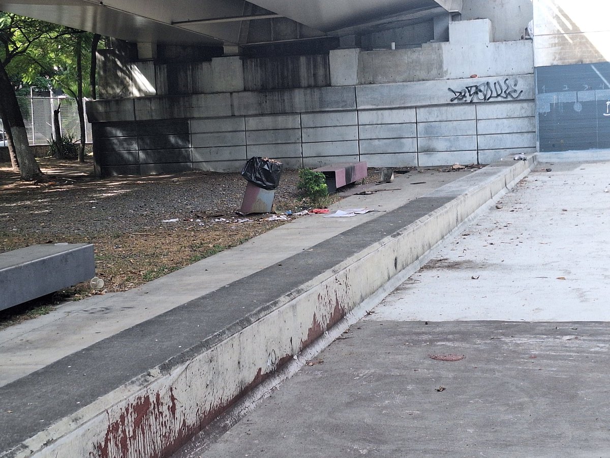 Hola <a href="/VeroDelgadilloG/">Verónica Delgadillo</a> creo que el camión de basura no ha pasado por el puente Matute, esta padre su App pero hay cosas igualmente importantes... ah también hay gente de la calle ahí viviendo. Saludos