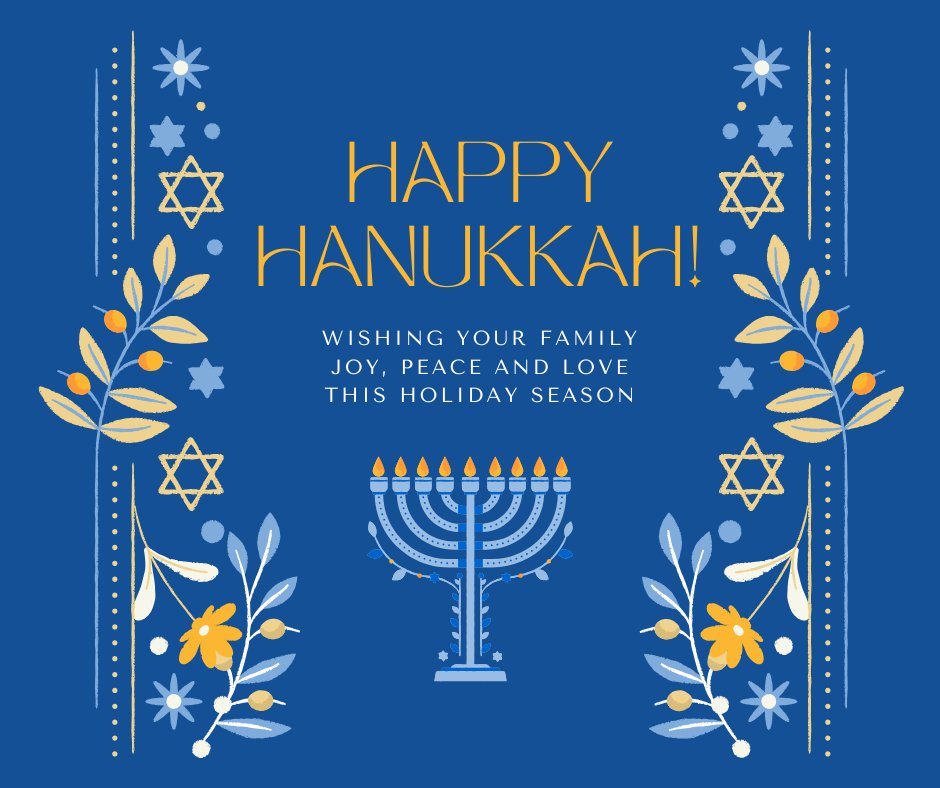 PAChapterACP's tweet image. Happy Hanukkah to all who celebrate! Wishing you eight nights of warmth, light, and joy this season.