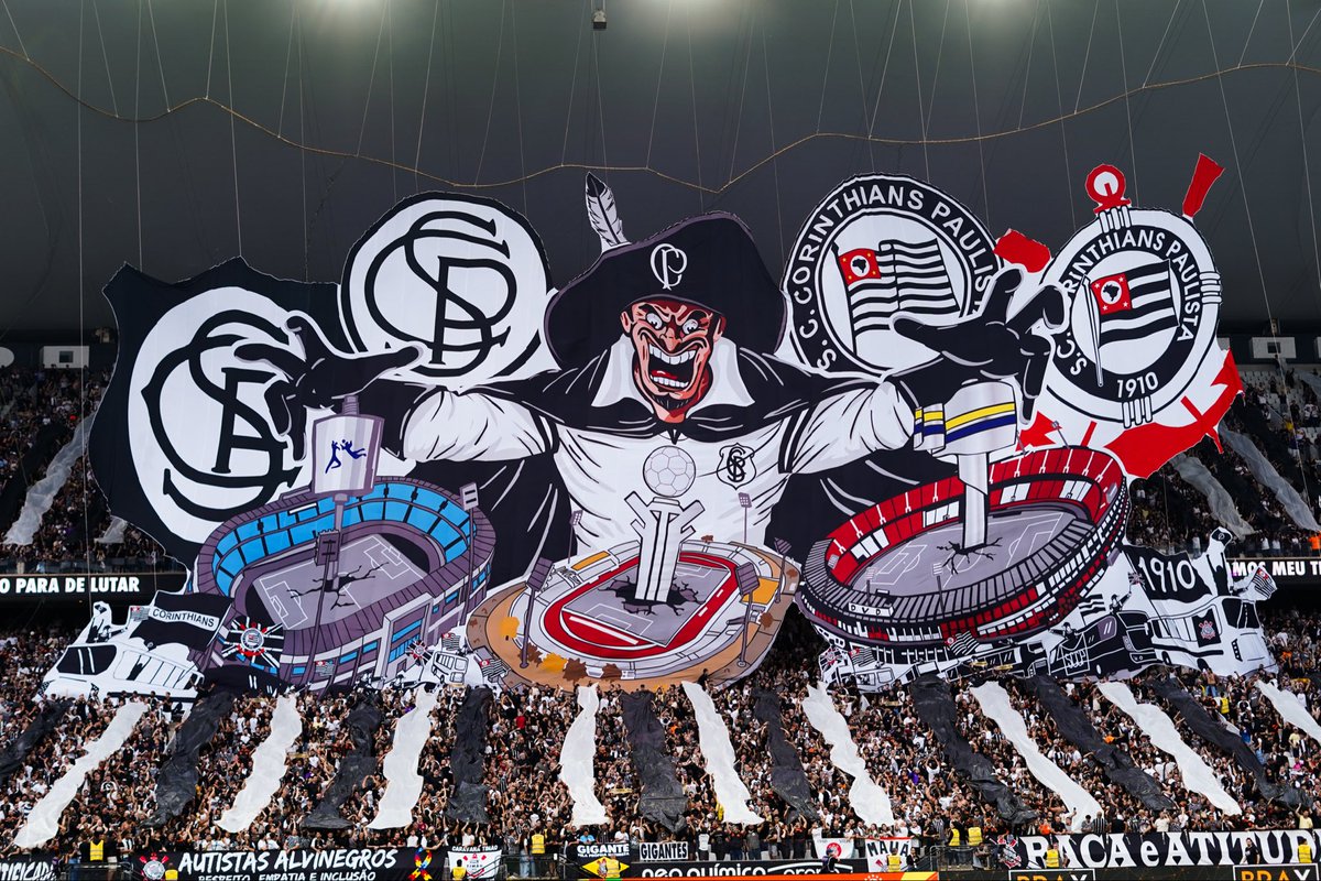 Corinthians's tweet image. A FIEL É F*D@! 

📸 Evander Portilho / Corinthians

#SCCPxCRU
#VaiCorinthians