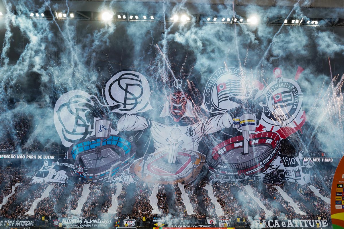 Corinthians's tweet image. A FIEL É F*D@! 

📸 Evander Portilho / Corinthians

#SCCPxCRU
#VaiCorinthians