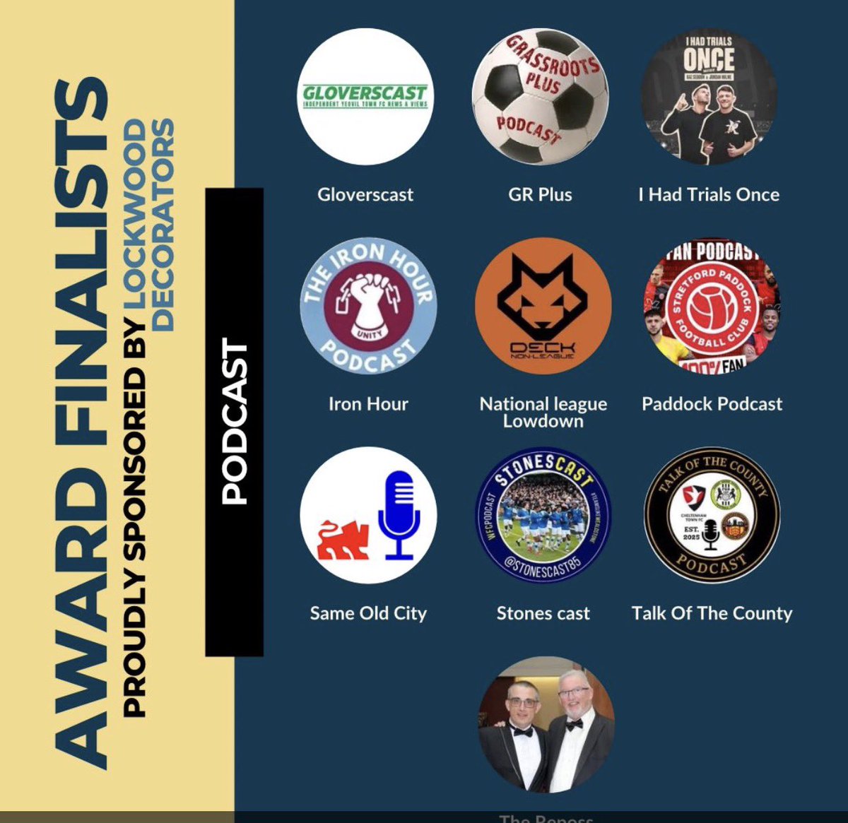 NonleagueRdup's tweet image. Tomorrow Night On The Reposs Non League Show I’m Joined by @cw_edwards @barkingfc And Liam Davis Shoreditch Radio Senior Presenter and We Return to @MerthyrTownFC 7-8pm Live on Facebook and YouTube ONE DAY LEFT PLEASE GET VOTING FOR US