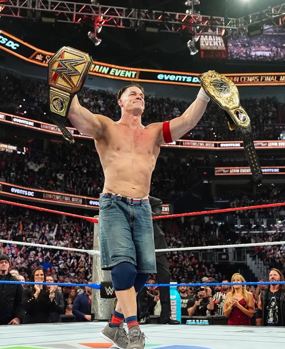 WrestlingWCC's tweet photo. John Cena has only tapped out to four superstars in his career

▪️Chris Jericho 
▪️Kurt Angle (2x) 
▪️Chris Benoit 
▪️Gunther https://t.co/IqkP4NmrOv