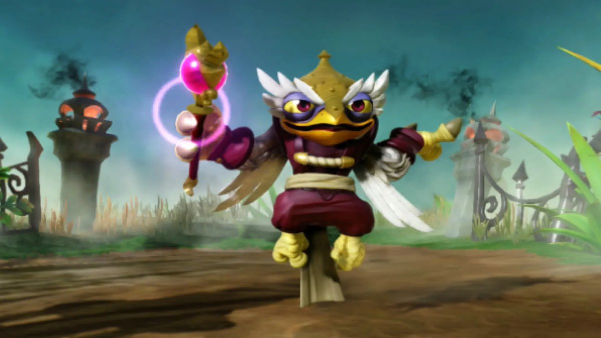 Skylanders Fun Fact!!!
Hoot Loop “allegedly” owns a super secret private island in Skylands that several people such as Trigger Happy and Broccoli Guy have been to numerous times