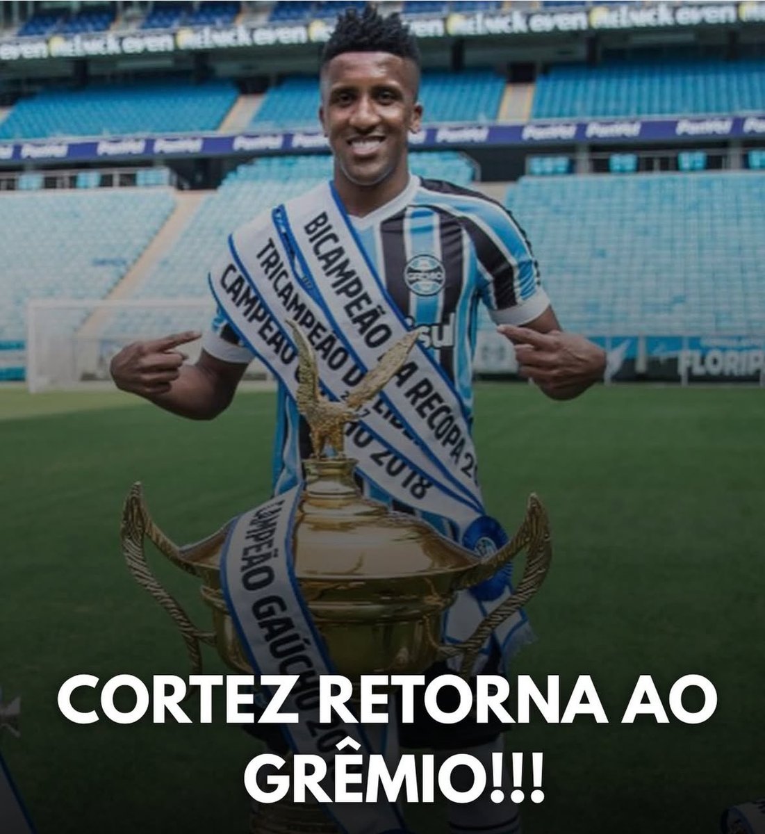 Bruno Cortez, o lateral-esquerdo tri campeão da américa, está de volta ao clube para treinar as categorias de base, no sub-14. Ele estava no Ceará.