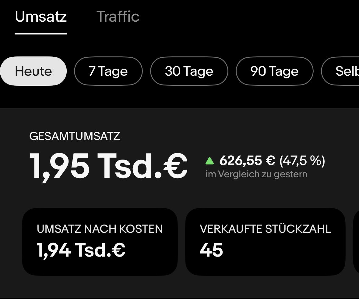 mittlerweile 2k am tag und 4 Leuten Geholfen DM Für Kurs (100€)