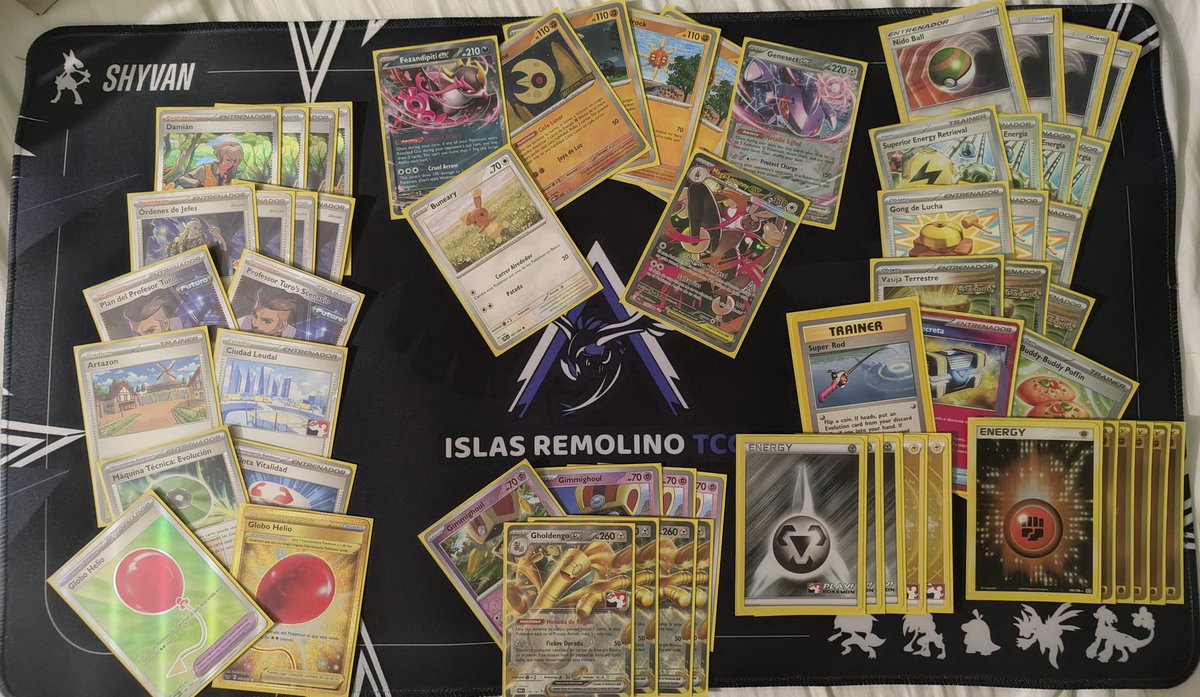 Top3 hoy en el cup, siento que jugué muy bien todo el torneo pero en la última jugada tomé la decisión errónea y contra <a href="/betancort_tcg/">Manuel Betancort</a> no se puede fallar, gg!
R1 Dengo W
R2 Toxtricity box W
R3 Flareon W
R4 y R5 ID
Top8 Dengo search pro WW
Top4 ChariDawn WLL

<a href="/IslaRemolinoTCG/">Islas Remolino TCG</a> 🌪️🌀