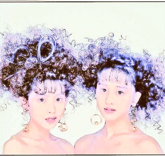 🥁#WinkSoundMusic💆#鈴木早智子💇#相田翔子🍀#Winkの四刀流は豪快だ