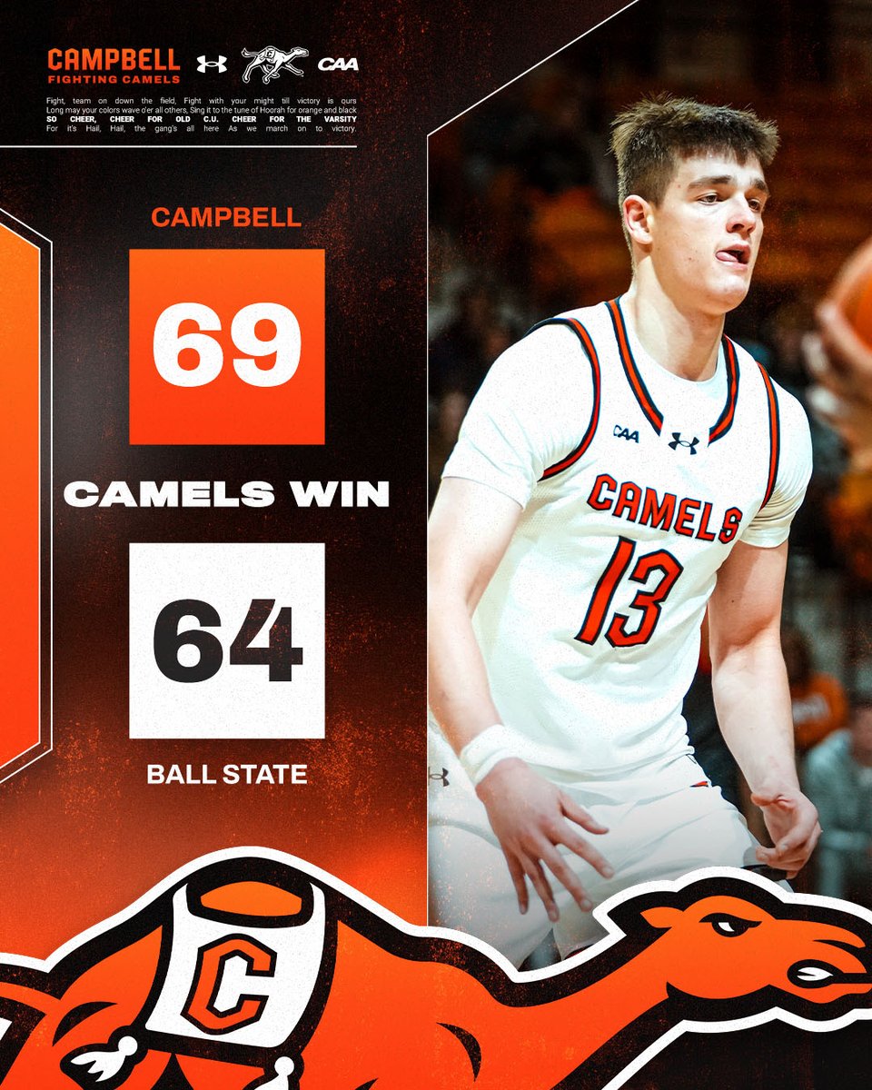 GoCamelsMBB's tweet image. 𝐂𝐀𝐌𝐄𝐋𝐒 𝐖𝐈𝐍 ‼️

#RollHumps🐪🏀
