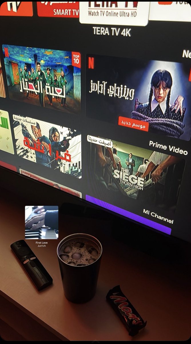 لا متحدث ولا مستمع 
فقط أنا وقهوتي ومسلسلي❣️