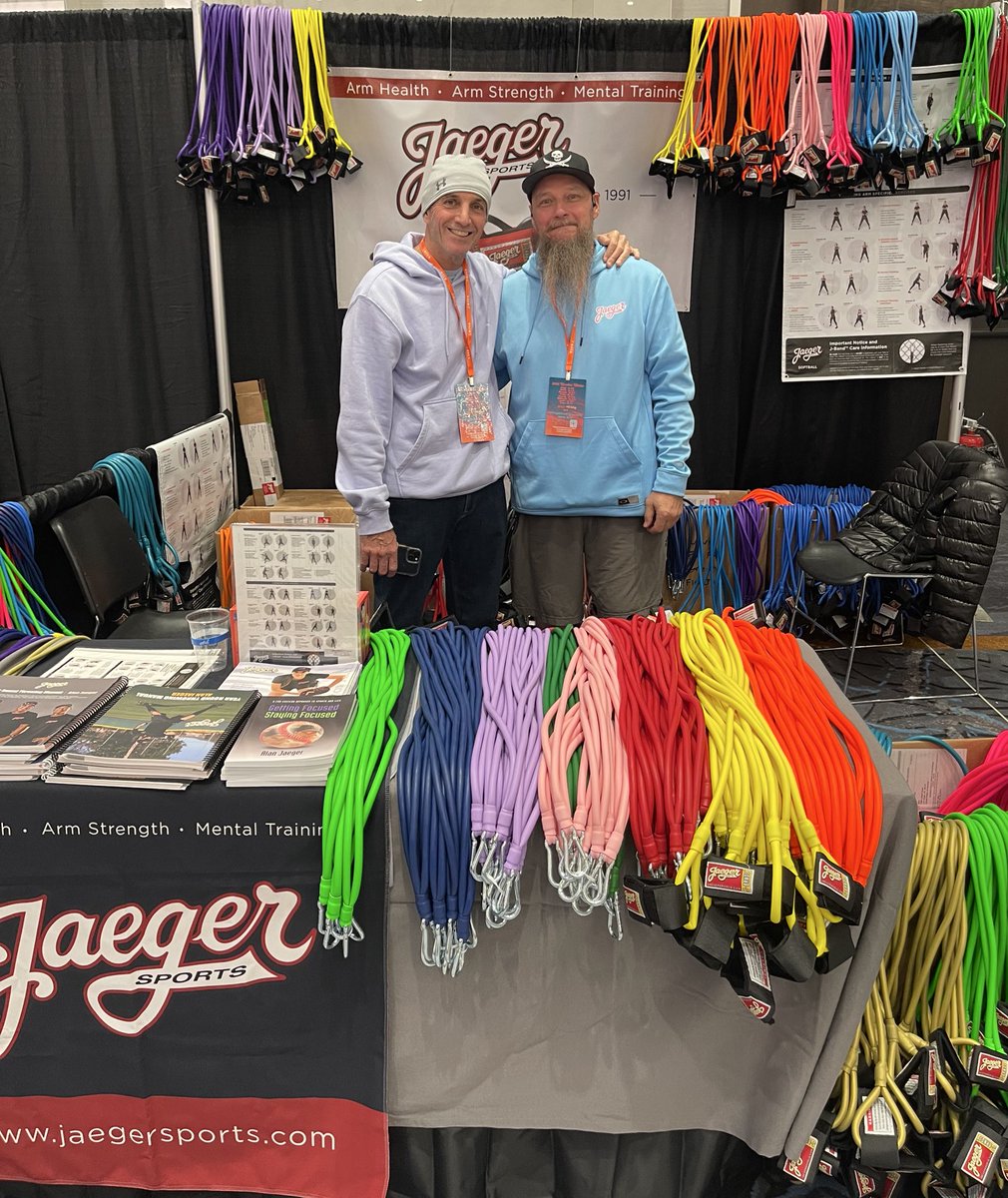 SARGE41DIXON's tweet image. @jaegersports Had a GreatTime
@NFCAorg WE enjoyed being back at NFCA Convention!!! @LF16Ucla @MontanaFouts
@DrDotShortstop Thank you to ALL the coaches who stopped by a grabbed some JBands for your 🥎Players #1Arm #1Career #Breathe #LongToss #MentalWarrior @AaadFoundation