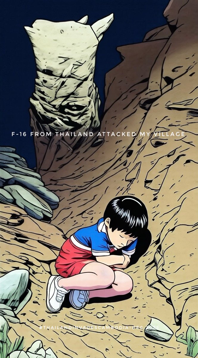 និមិត្តរូបនៃភាពភ័យខ្លាចរបស់កុមារកម្ពុជា នៅក្នុងពេលប្រទេសមានសង្គ្រាម។

A symbol of the fear of Cambodian children during the war.