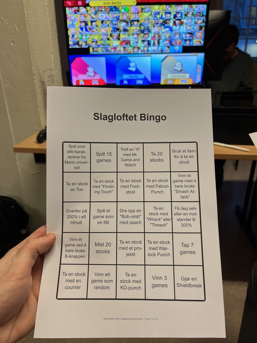 Sonton's tweet photo. I won the smash bingo event at the local again!🥰 https://t.co/3RchMrgAL1