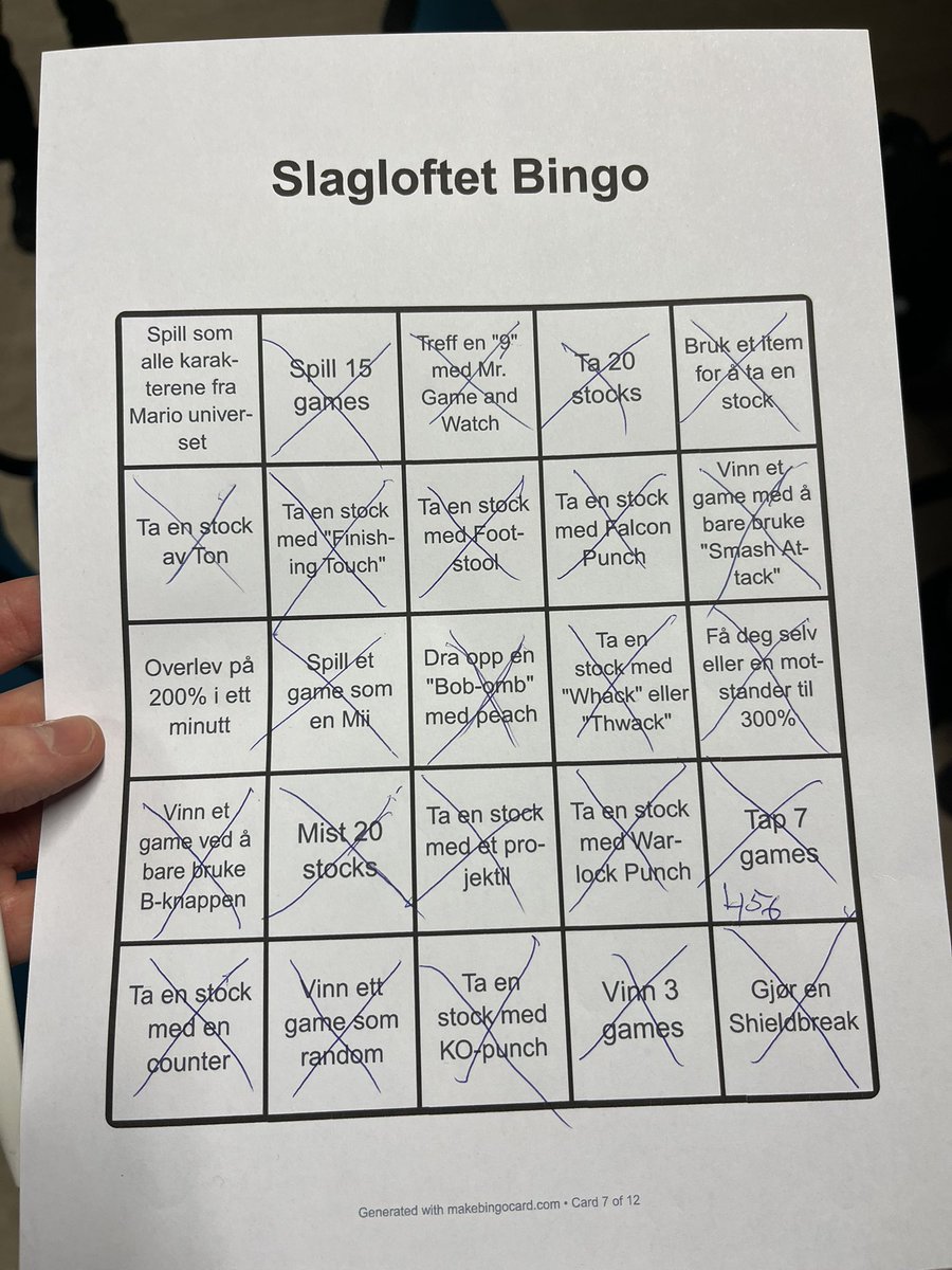 Sonton's tweet photo. I won the smash bingo event at the local again!🥰 https://t.co/3RchMrgAL1