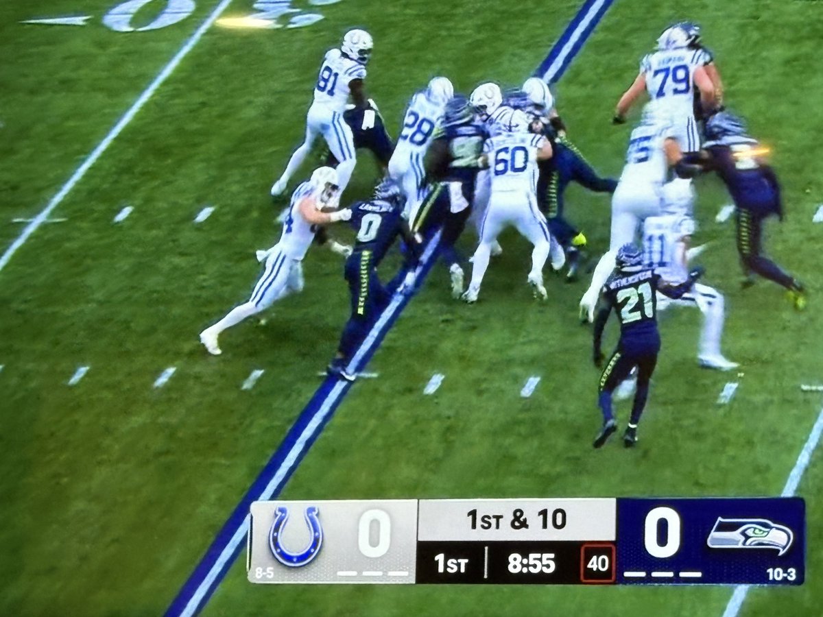 I gotta watch Philip Rivers 44, pressed into QB with Colts. He was as loud a trash talker and leader as ever with San Diego Chargers.