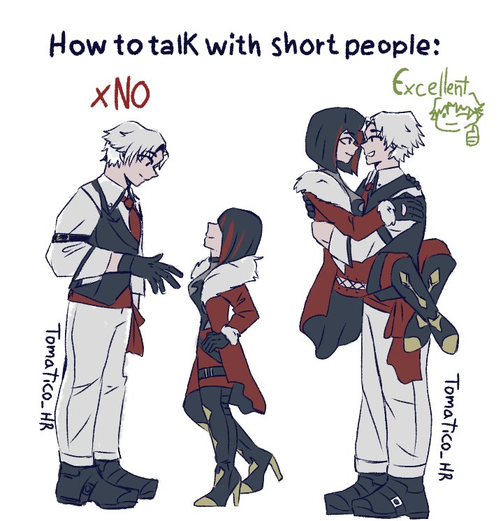 I'm lazy, obviously. 

(I already read how tall Anna really is) 

#tekken #TEKKEN8